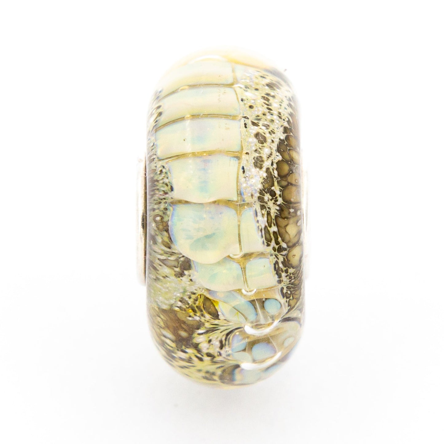 Elfbeads Sunny Sand Snakeskin glass Bead by The Alternative Bead. Your official Elfbeads Retailer from Germany