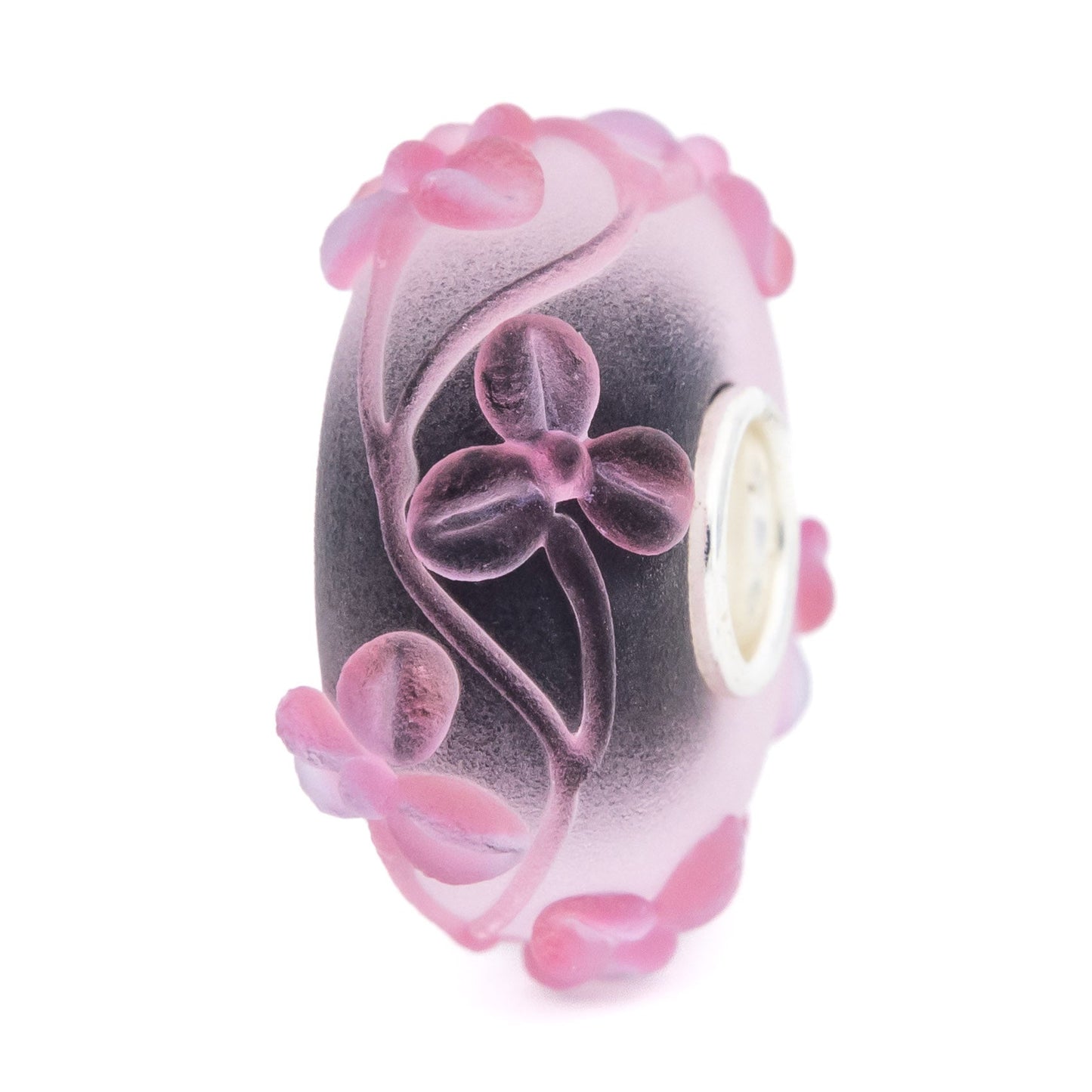 Elfbeads Sakura Night Flowertwig Frost (G220916) glass Charm - The Alternative Bead official German Retailer. Buy 4 get 5 - free DHL Shipping for all orders above 150€