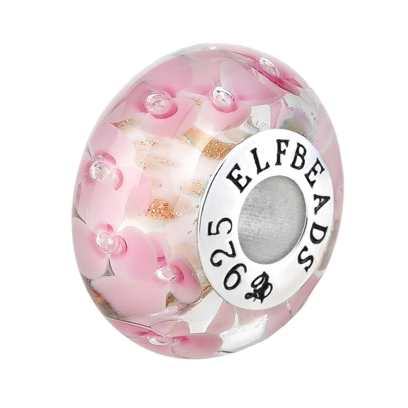 Elfbeads Sakura Petals Snow Bead by The Alternative Bead. Your official Elfbeads Retailer from Germany
