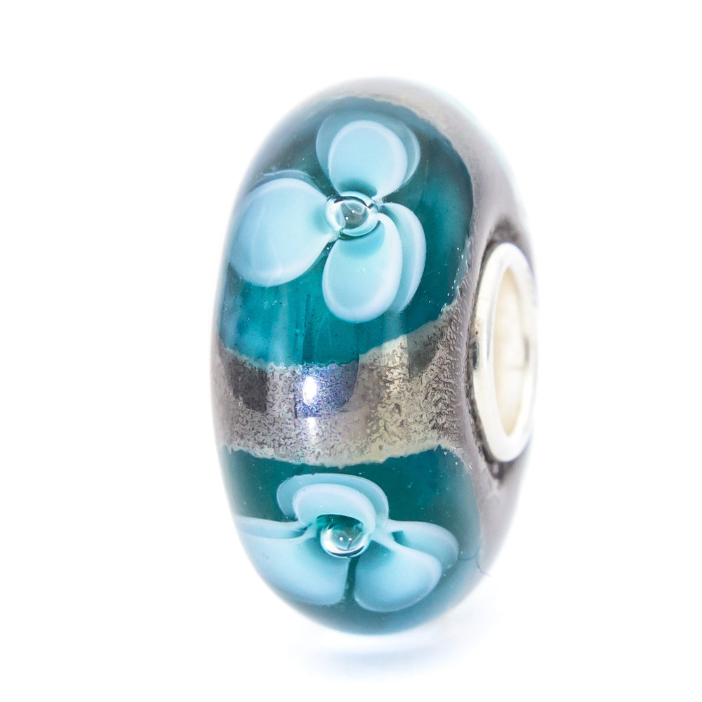Elfbeads Sea Oil Flowerpools (G210605) blue glass Charm - The Alternative Bead official German Retailer. Buy 4 get 5 - free DHL Shipping for all orders above 150€