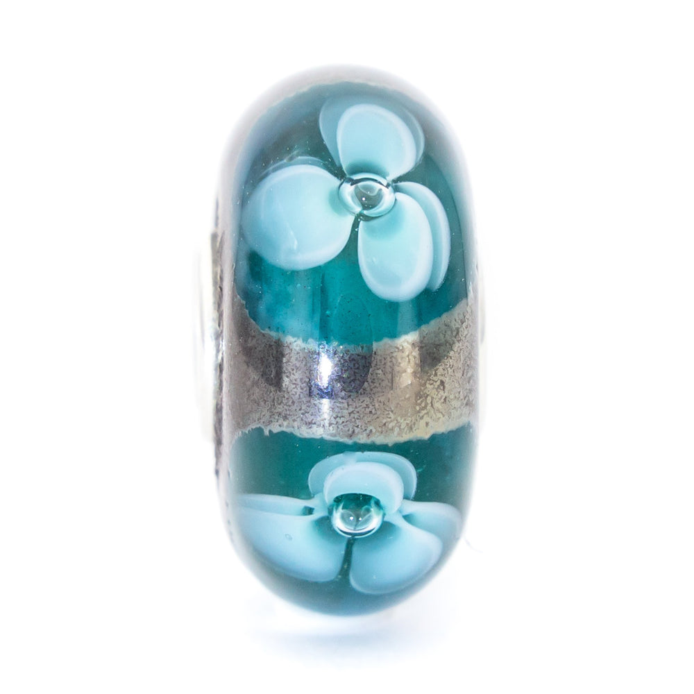 Elfbeads Sea Oil Flowerpools (G210605) blue glass Charm - The Alternative Bead official German Retailer. Buy 4 get 5 - free DHL Shipping for all orders above 150€
