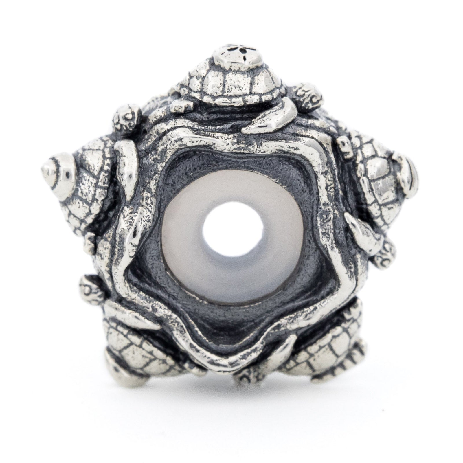 Elfbeads Seashell Turtles Stopper silver sterling-silver Stopper by The Alternative Bead. Your official Elfbeads Retailer from Germany
