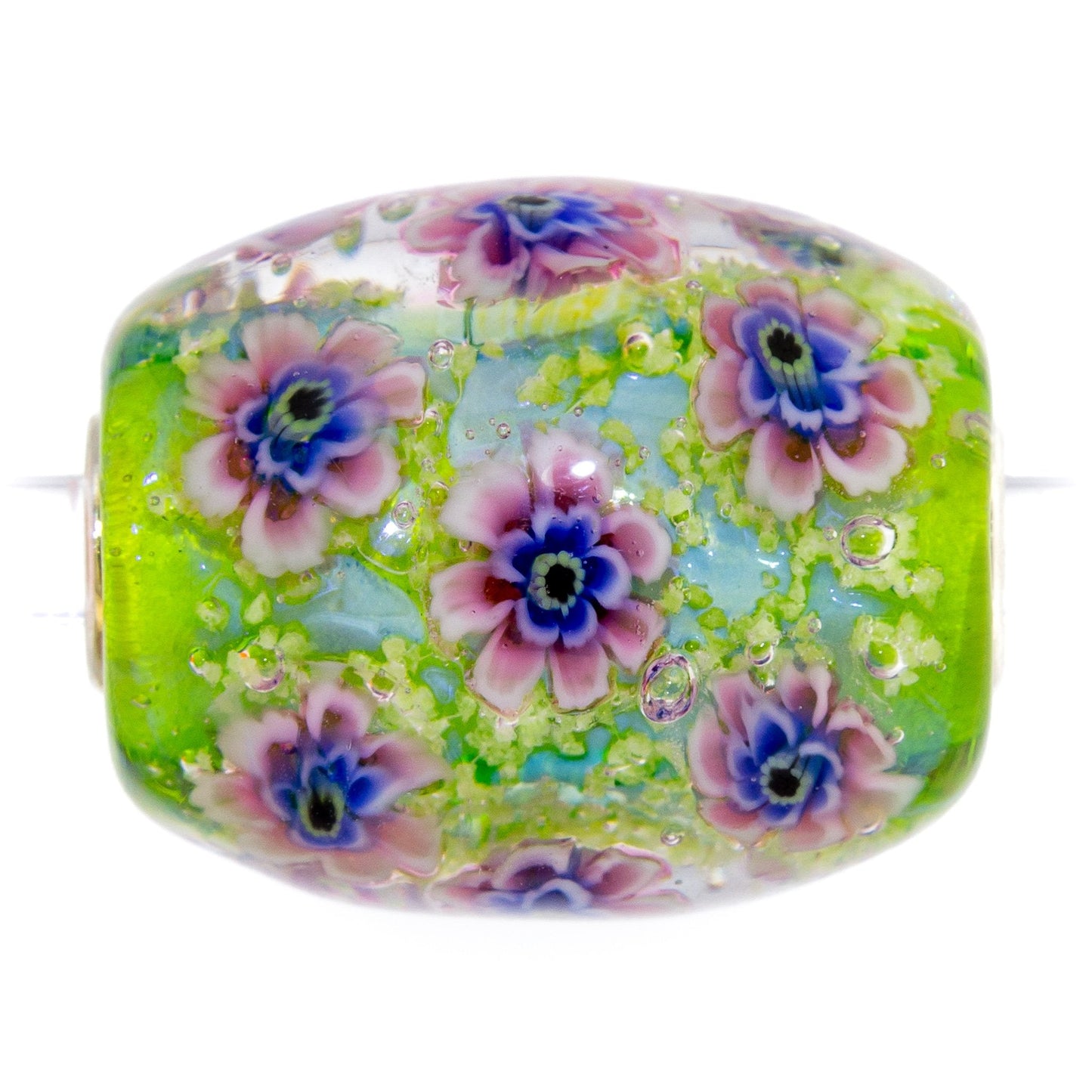 Elfbeads Secret Garden Barrel glass Bead by The Alternative Bead. Your official Elfbeads Retailer from Germany