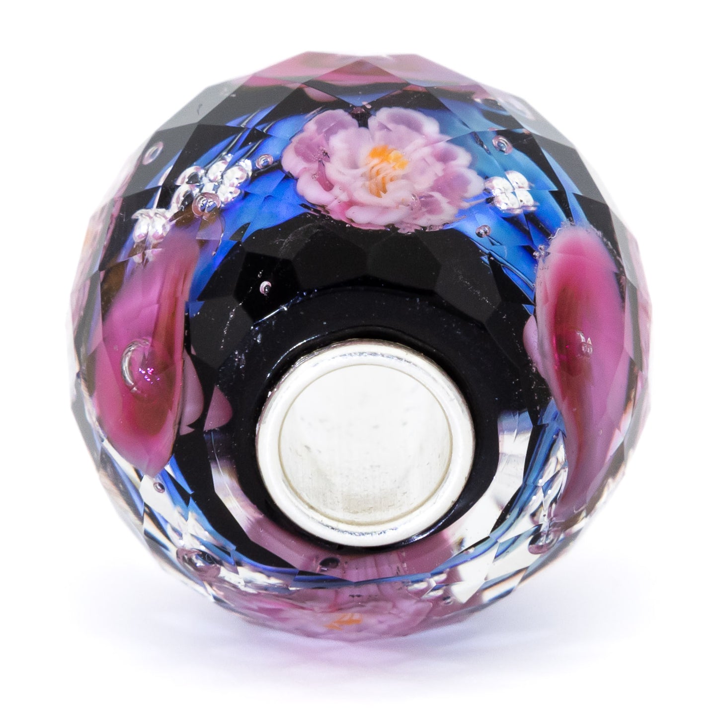 Elfbeads Secret Garden Cherry Blossom World Fractal glass Charm - The Alternative Bead official German Retailer. Buy 4 get 5 - free DHL Shipping for all orders above 150€