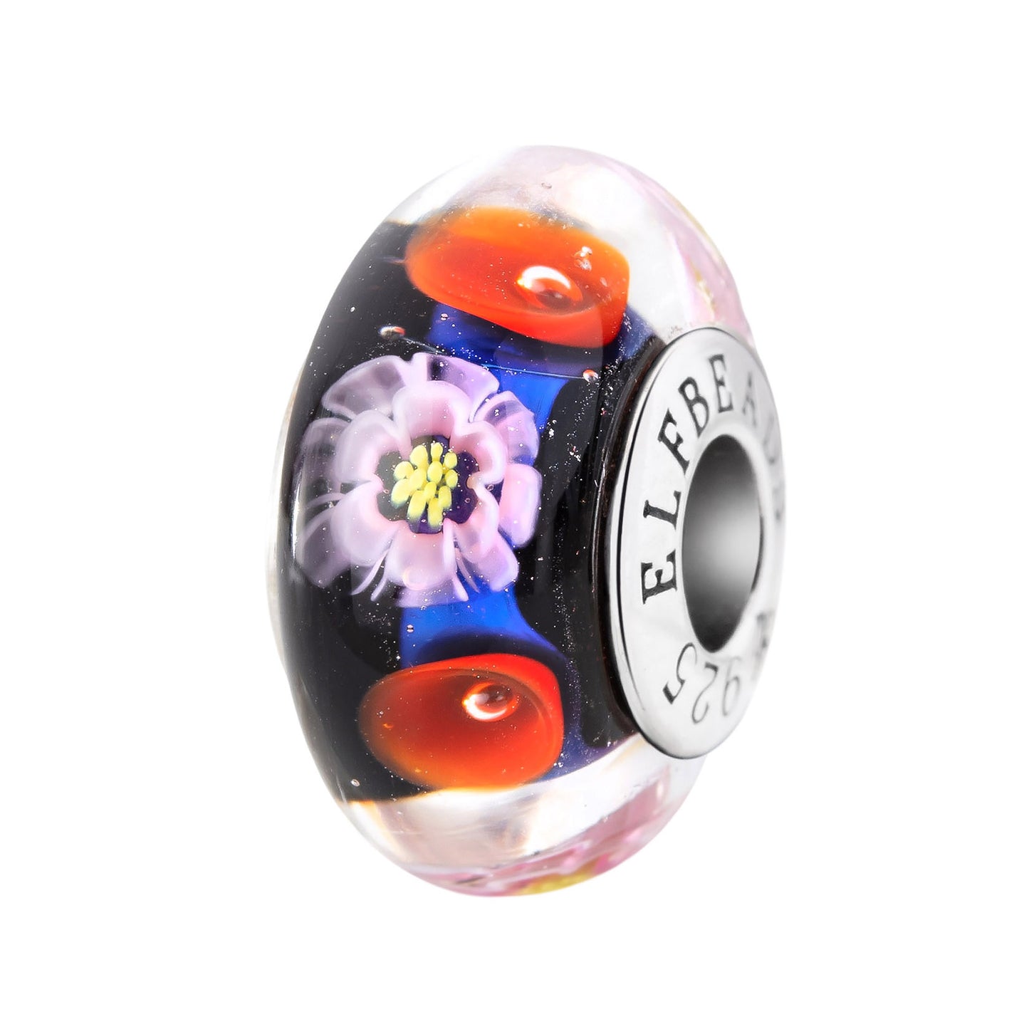 Elfbeads Secret Garden Mystery Blossom floral glass Bead by The Alternative Bead. Your official Elfbeads Retailer from Germany