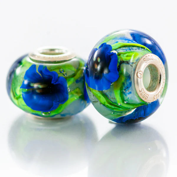 VIP-CHARMS Sapphire Dream Bead glass Bead by The Alternative Bead. Your official VIP-CHARMS Retailer from Germany