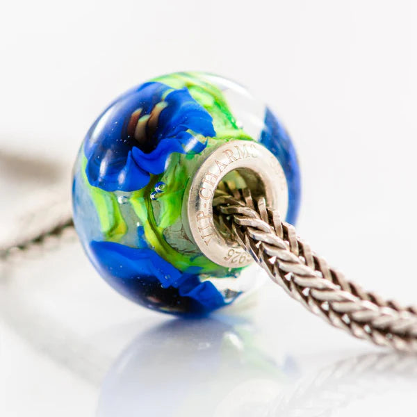 VIP-CHARMS Sapphire Dream Bead glass Bead by The Alternative Bead. Your official VIP-CHARMS Retailer from Germany