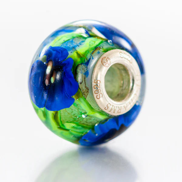 VIP-CHARMS Sapphire Dream Bead glass Bead by The Alternative Bead. Your official VIP-CHARMS Retailer from Germany