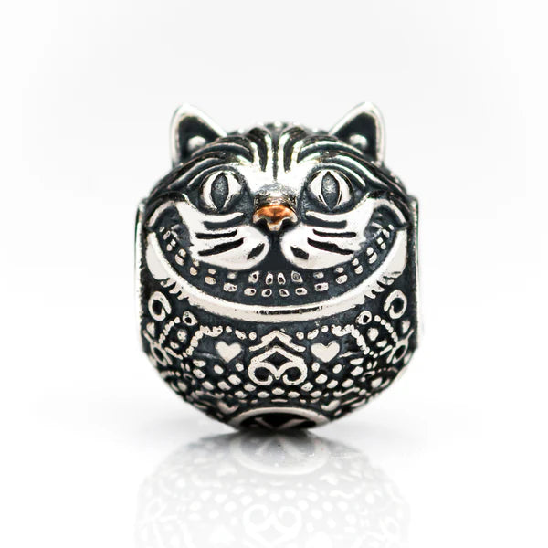 VIP-CHARMS Cheshire Cat Bead (ME033) silver sterling-silver Bead by The Alternative Bead. Your Official VIP-CHARMS Retailer from Germany