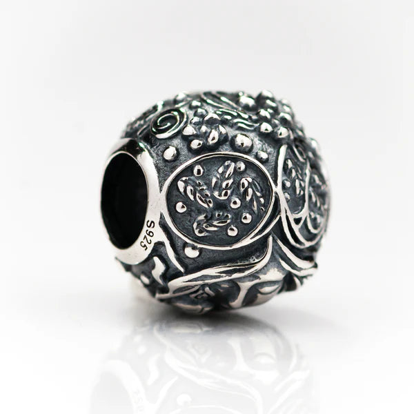 VIP-CHARMS Mother Nature Bead (ME039) silver sterling-silver Charm by The Alternative Bead. Your Official VIP-CHARMS Retailer from Germany