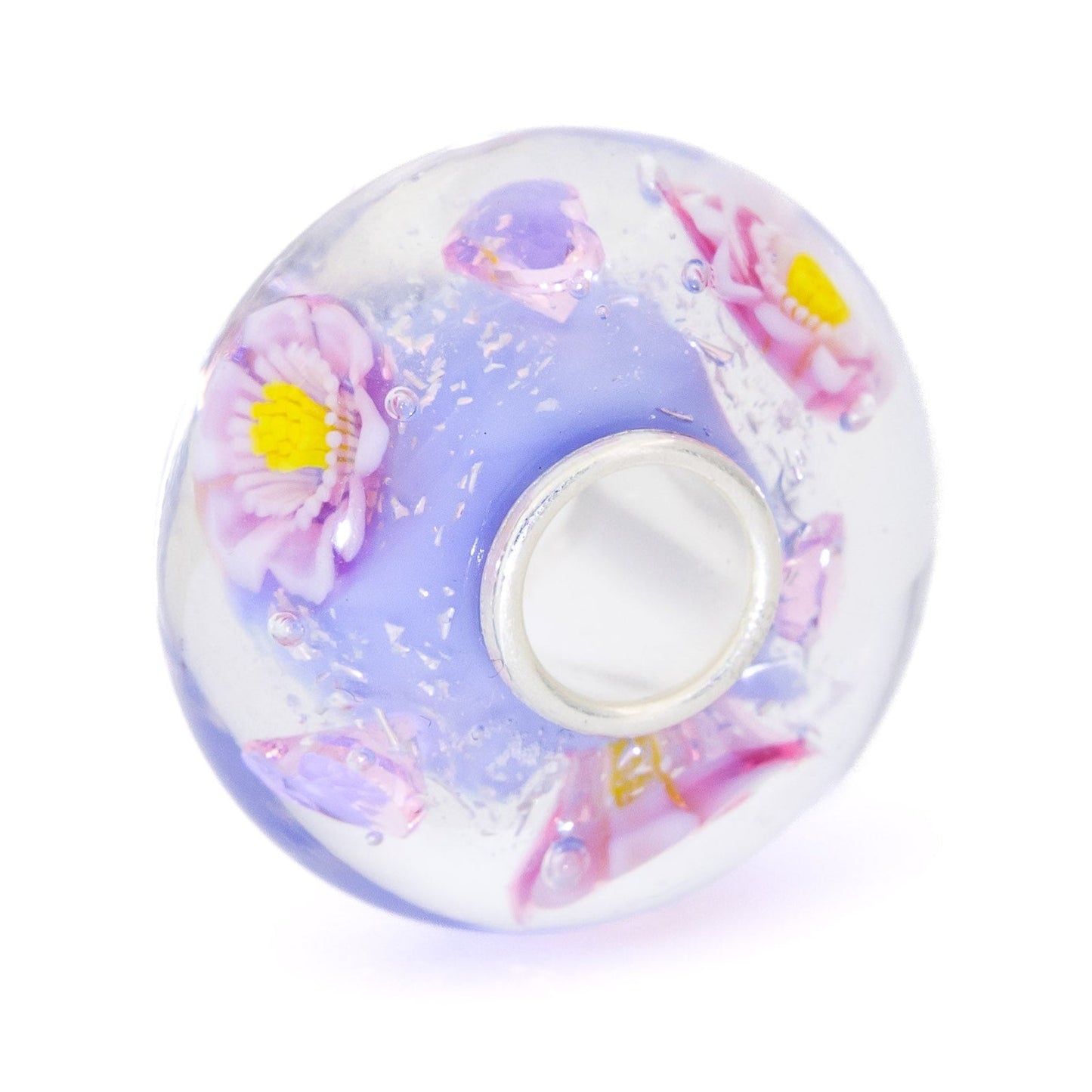 Elfbeads Sky Flower Hearts glass Bead by The Alternative Bead. Your official Elfbeads Retailer from Germany