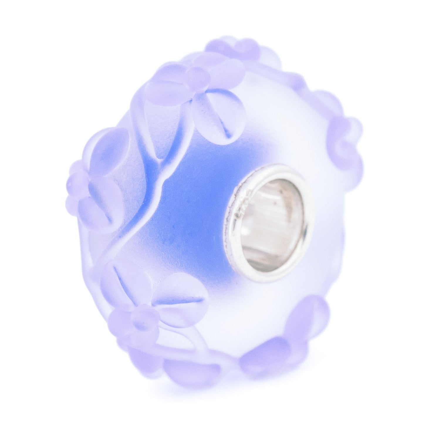 Elfbeads Sky Flowertwig Frost glass Bead by The Alternative Bead. Your official Elfbeads Retailer from Germany