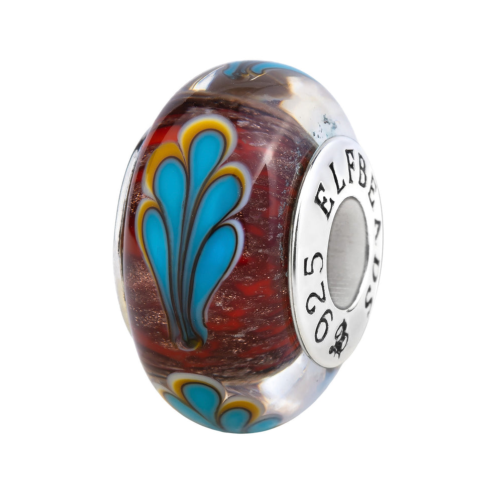 Elfbeads Skykissed Fall Leaves Golddust (G230909) glass Charm - The Alternative Bead official German Retailer. Buy 4 get 5 - free DHL Shipping for all orders above 150€
