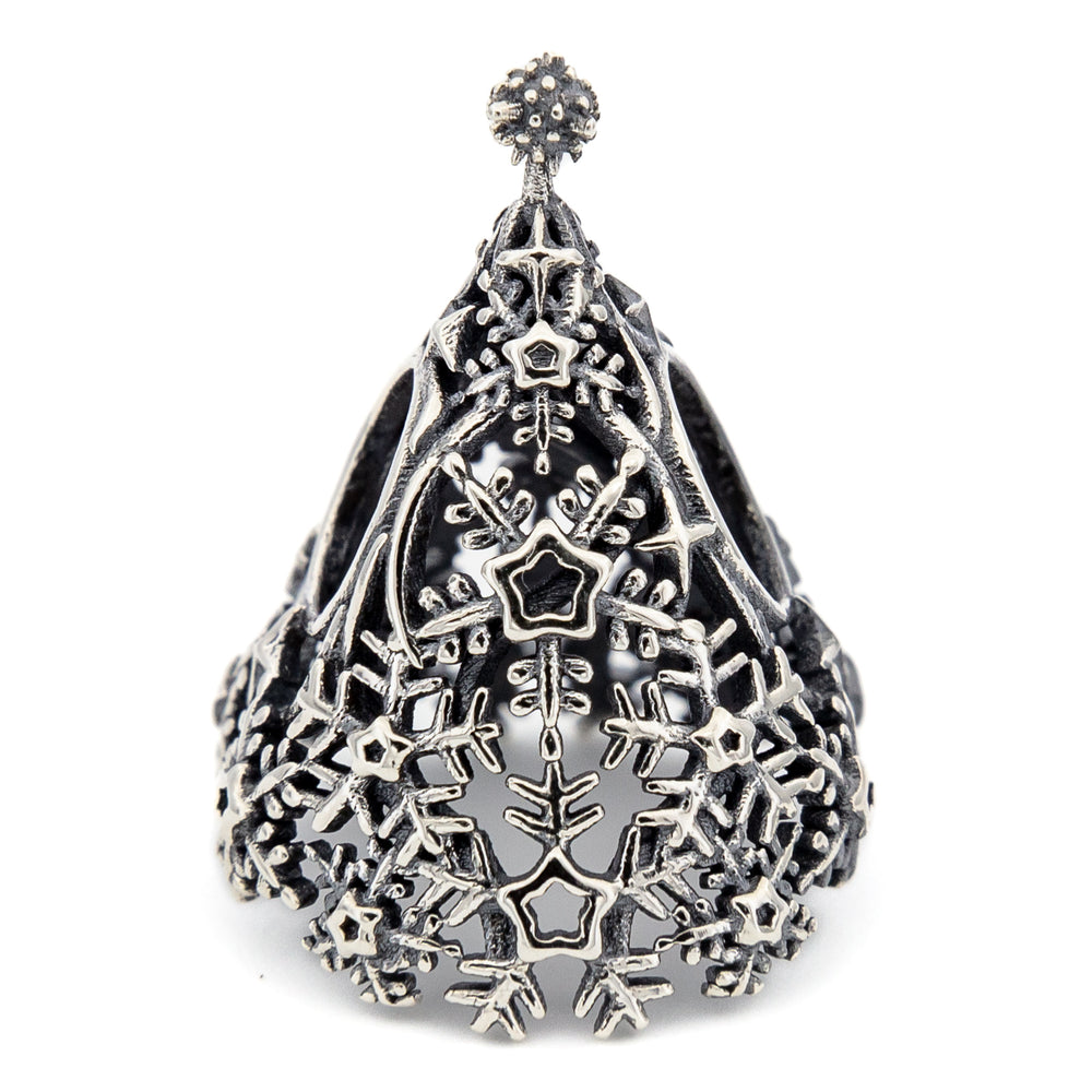 Elfbeads Snowflake Tree Charm by The Alternative Bead