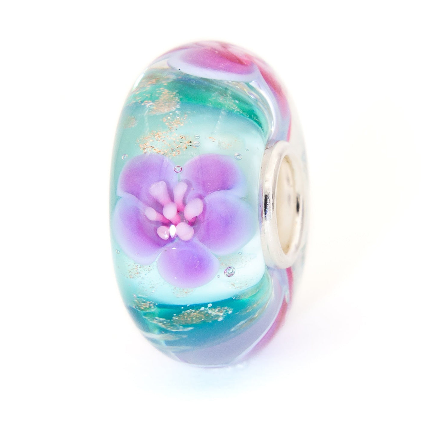 Elfbeads Soft Blossom Golddust (G220433) glass Charm - The Alternative Bead official German Retailer. Buy 4 get 5 - free DHL Shipping for all orders above 150€