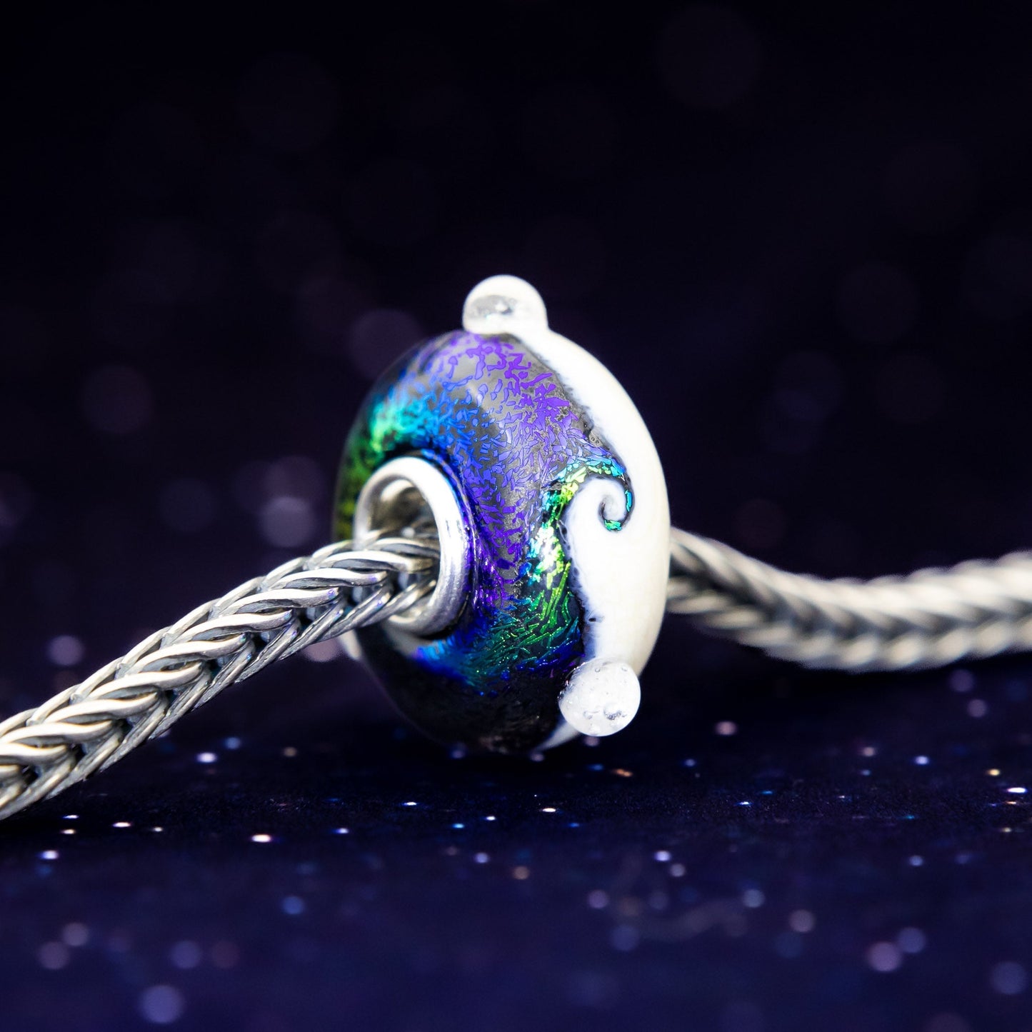 Elfbeads Space Storm (G211230) glass Charm - The Alternative Bead official German Retailer. Buy 4 get 5 - free DHL Shipping for all orders above 150€