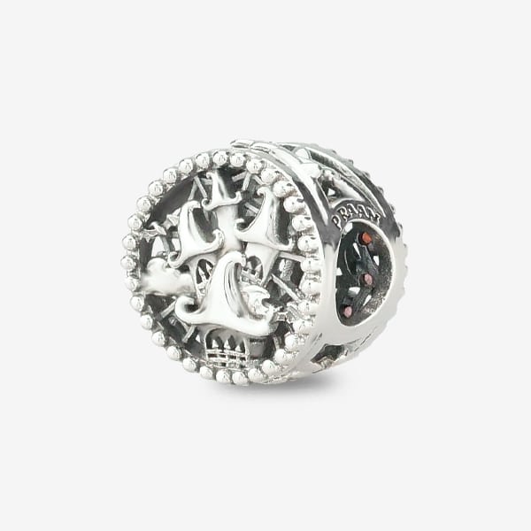 Praan Spiderweb Castle Charm silver sterling-silver Bead by The Alternative Bead. Your official Praan Retailer from Germany