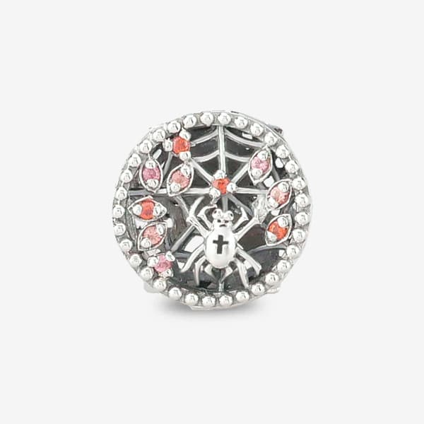 Praan Spiderweb Castle Charm silver sterling-silver Bead by The Alternative Bead. Your official Praan Retailer from Germany