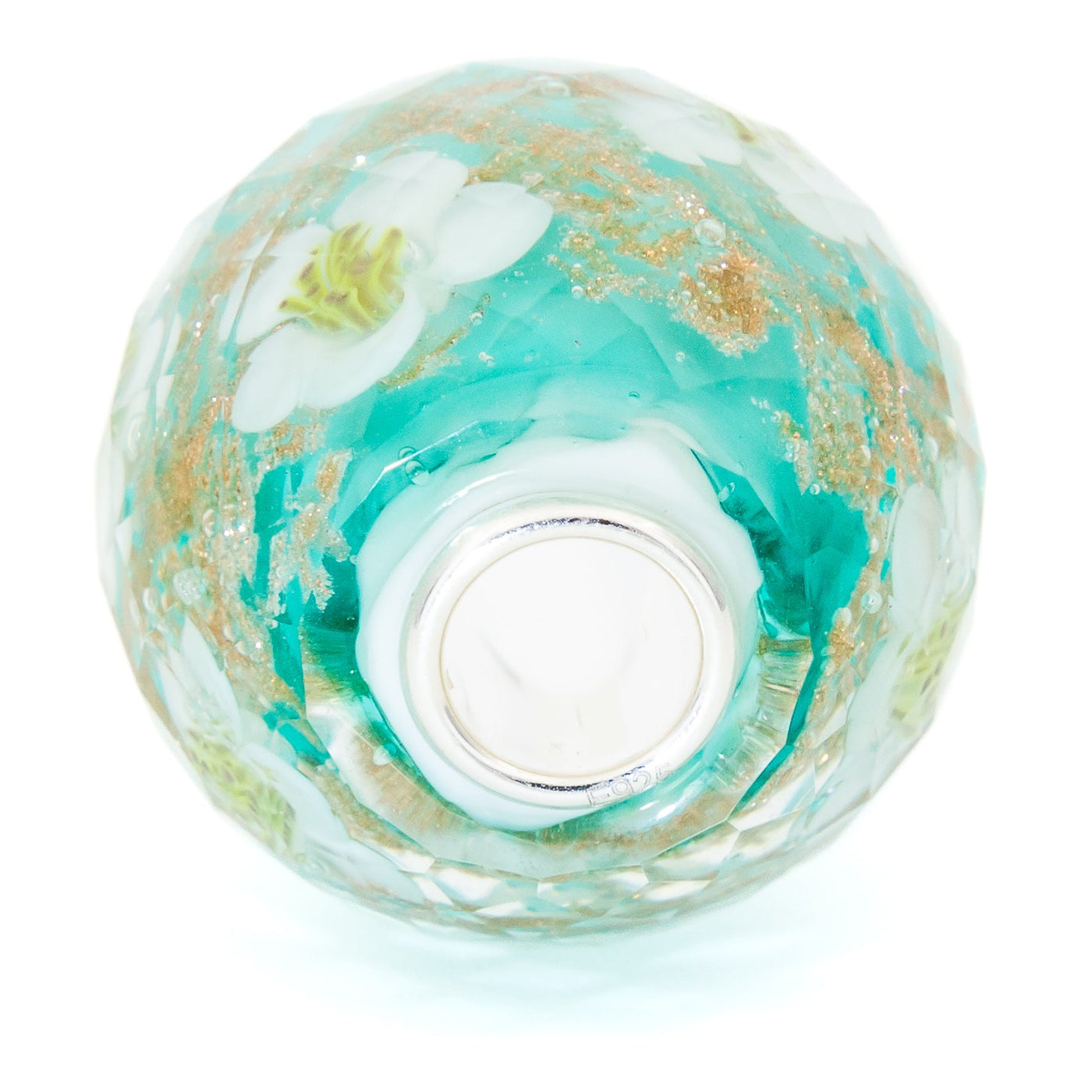 Elfbeads Spring Blossom Golddust World Fractal glass Bead by The Alternative Bead. Your official Elfbeads Retailer from Germany