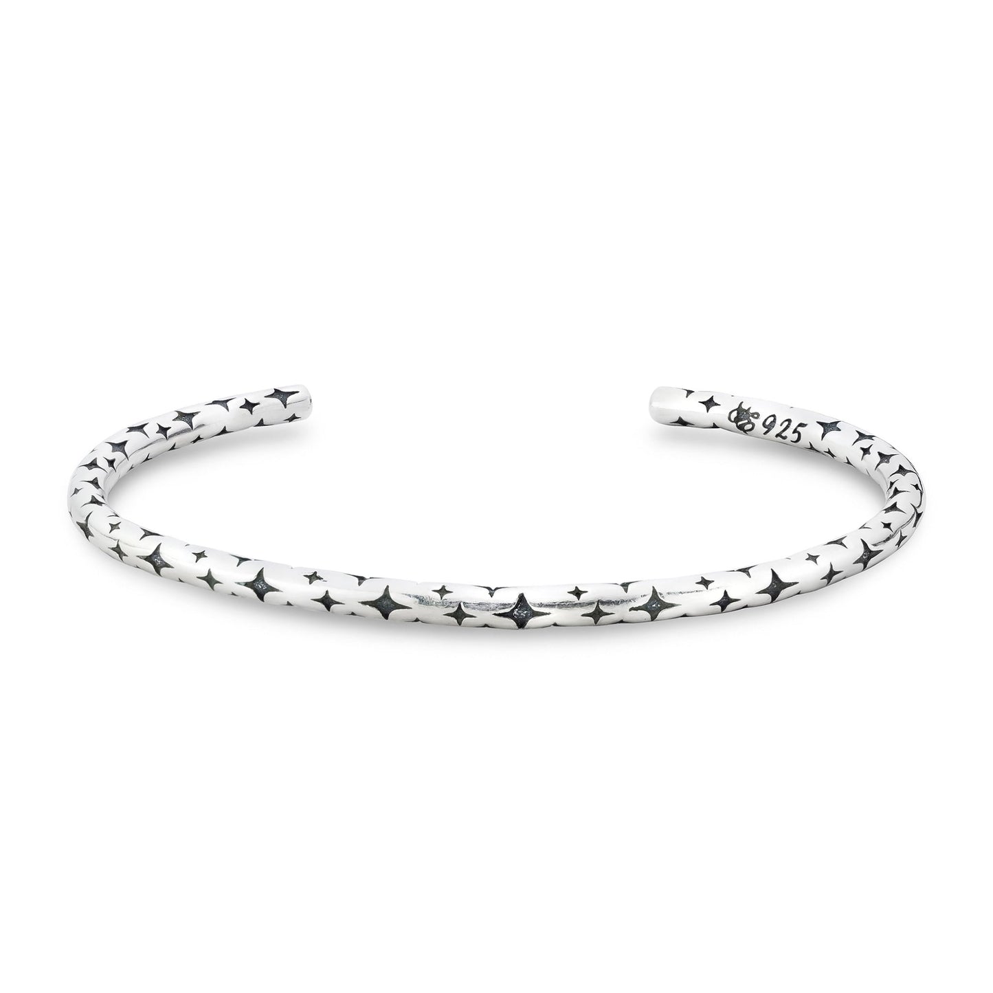 Elfbeads Star Bangle silver sterling-silver Bangle by The Alternative Bead. Your official Elfbeads Retailer from Germany