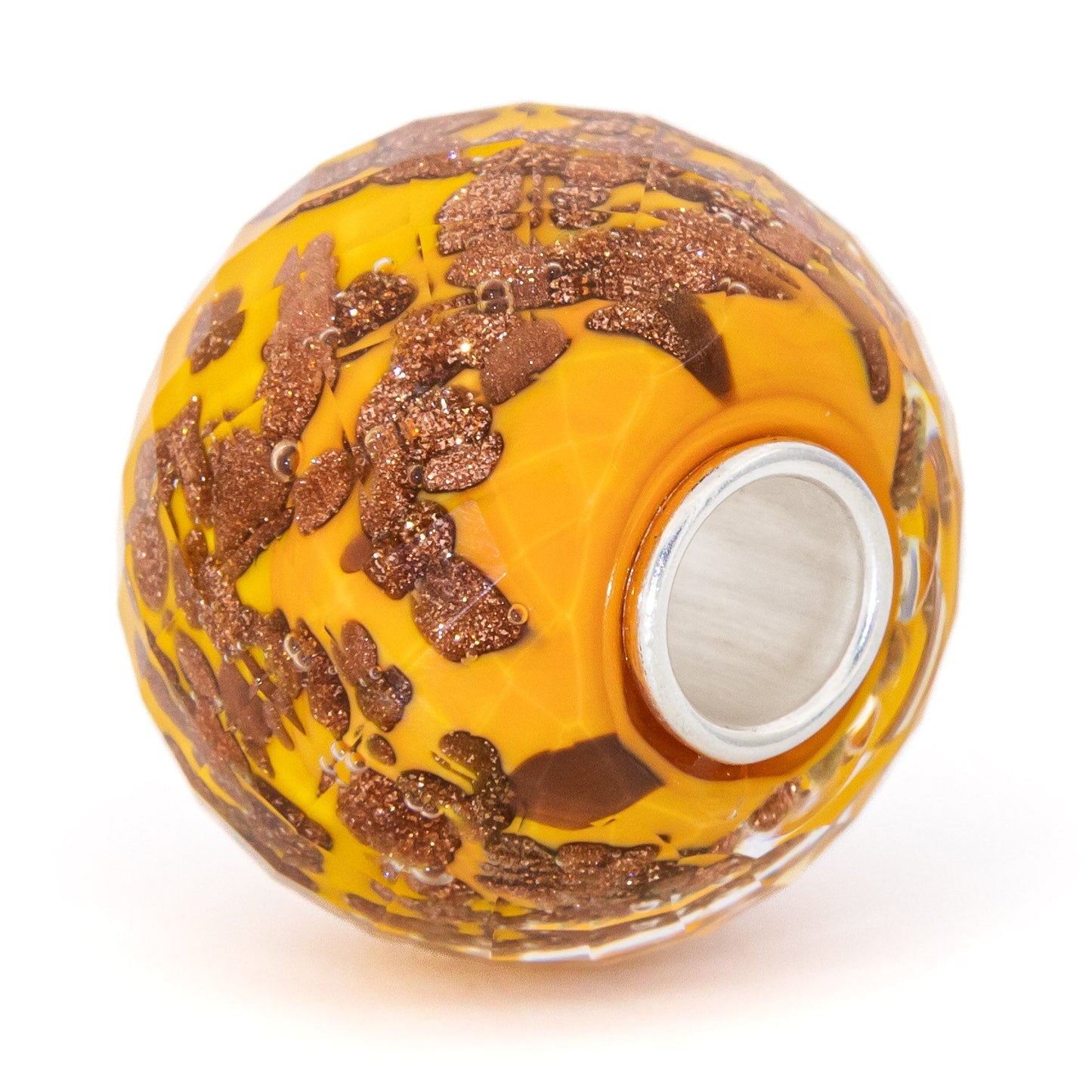 Elfbeads Sunflower Golddust Galaxy World Fractal (G211255) glass Bead - The Alternative Bead official German Retailer. Buy 4 get 5 - free DHL Shipping for all orders above 150 ?