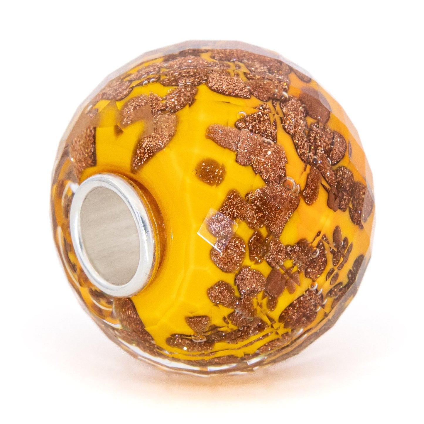 Elfbeads Sunflower Golddust Galaxy World Fractal (G211255) glass Bead - The Alternative Bead official German Retailer. Buy 4 get 5 - free DHL Shipping for all orders above 150 ?