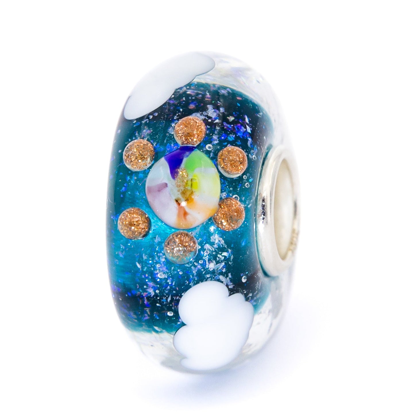 Elfbeads Sunny Cloud Nine (G220110) glass Charm - The Alternative Bead official German Retailer. Buy 4 get 5 - free DHL Shipping for all orders above 150€
