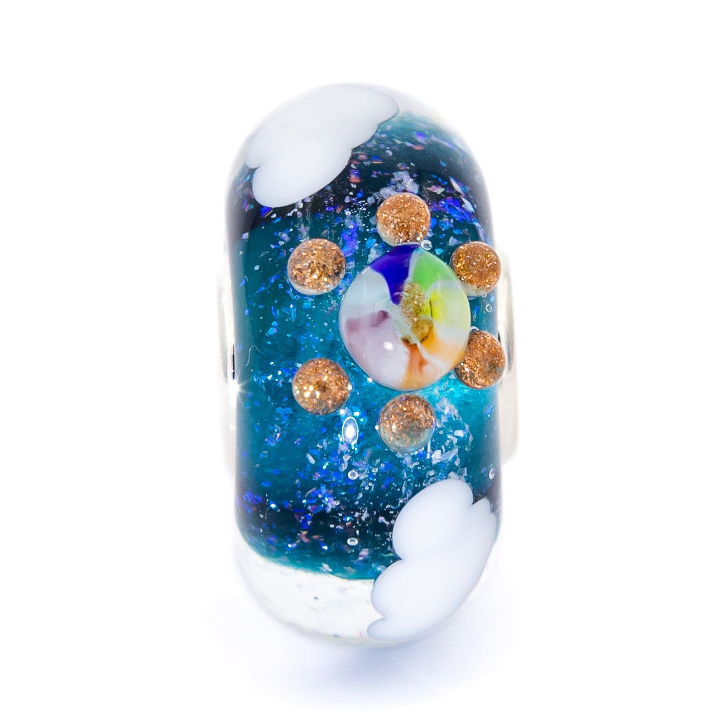 Elfbeads Sunny Cloud Nine (G220110) glass Charm - The Alternative Bead official German Retailer. Buy 4 get 5 - free DHL Shipping for all orders above 150€