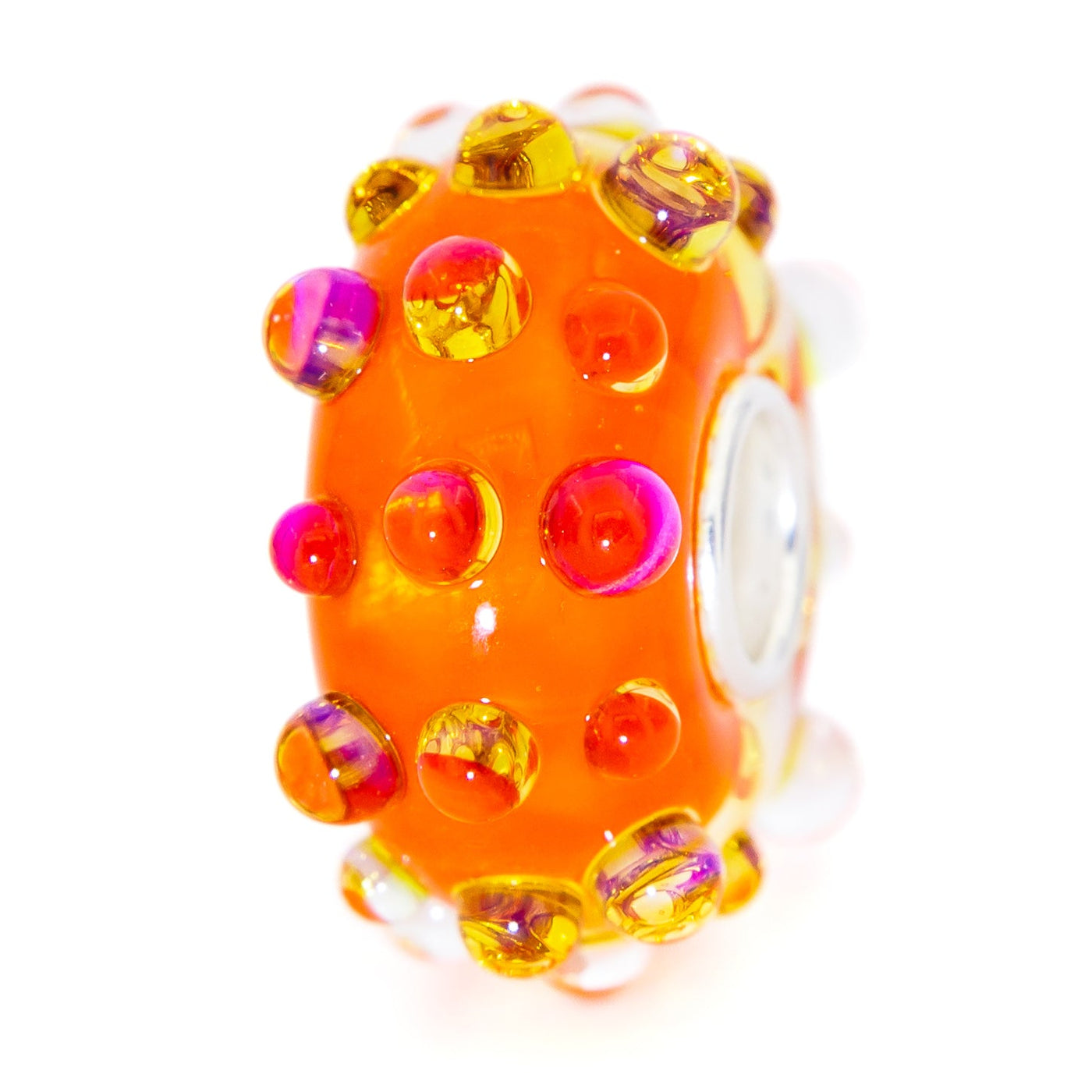 Elfbeads Sunny Orange Dewdrops (G220415) glass Bead - The Alternative Bead official German Retailer. Buy 4 get 5 - free DHL Shipping for all orders above 150 ?
