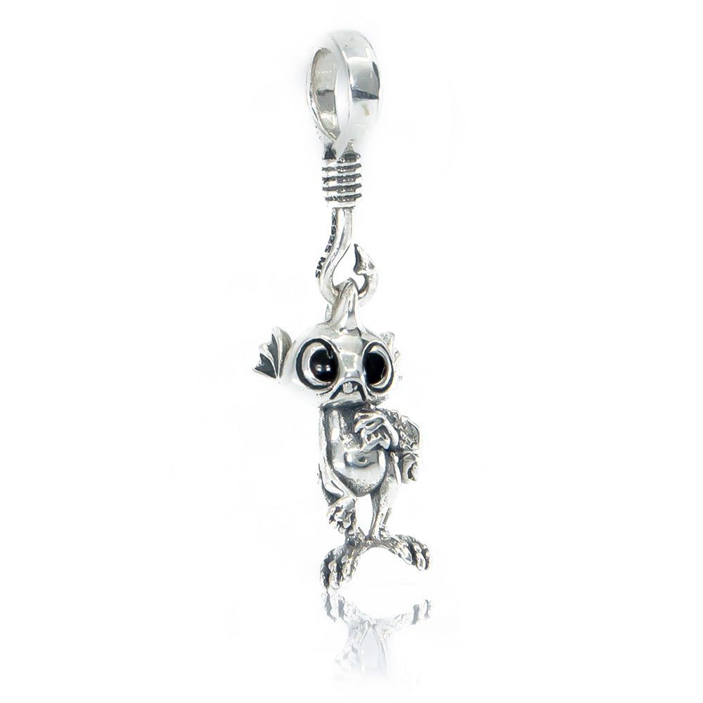 Aurora Charm Swampy the Creature from the Misty Lagoon silver sterling-silver Dangle by The Alternative Bead. Your official Aurora Charm Retailer from Germany