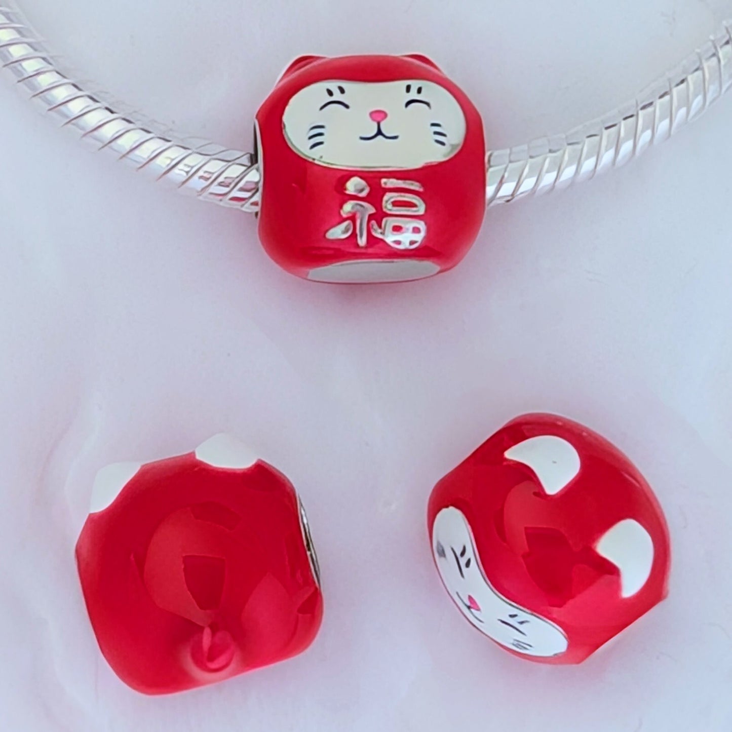Cute Asian Kitty Charm