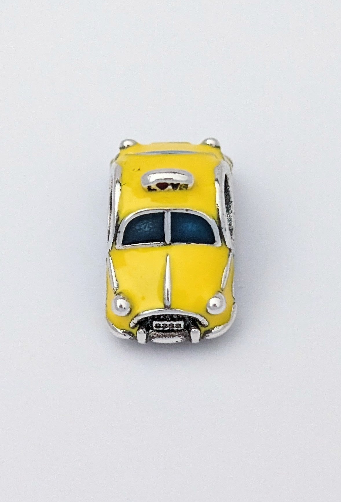 Yellow Car Charm