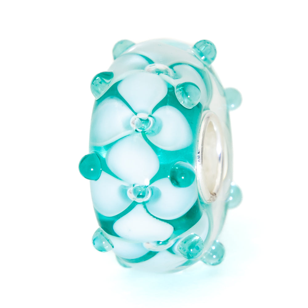 Elfbeads Teal Perpetuals glass Bead by The Alternative Bead. Your official Elfbeads Retailer from Germany