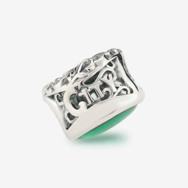 Praan The Wizard of OZ Charm silver and green sterling-silver Bead by The Alternative Bead. Your official Praan Retailer from Germany