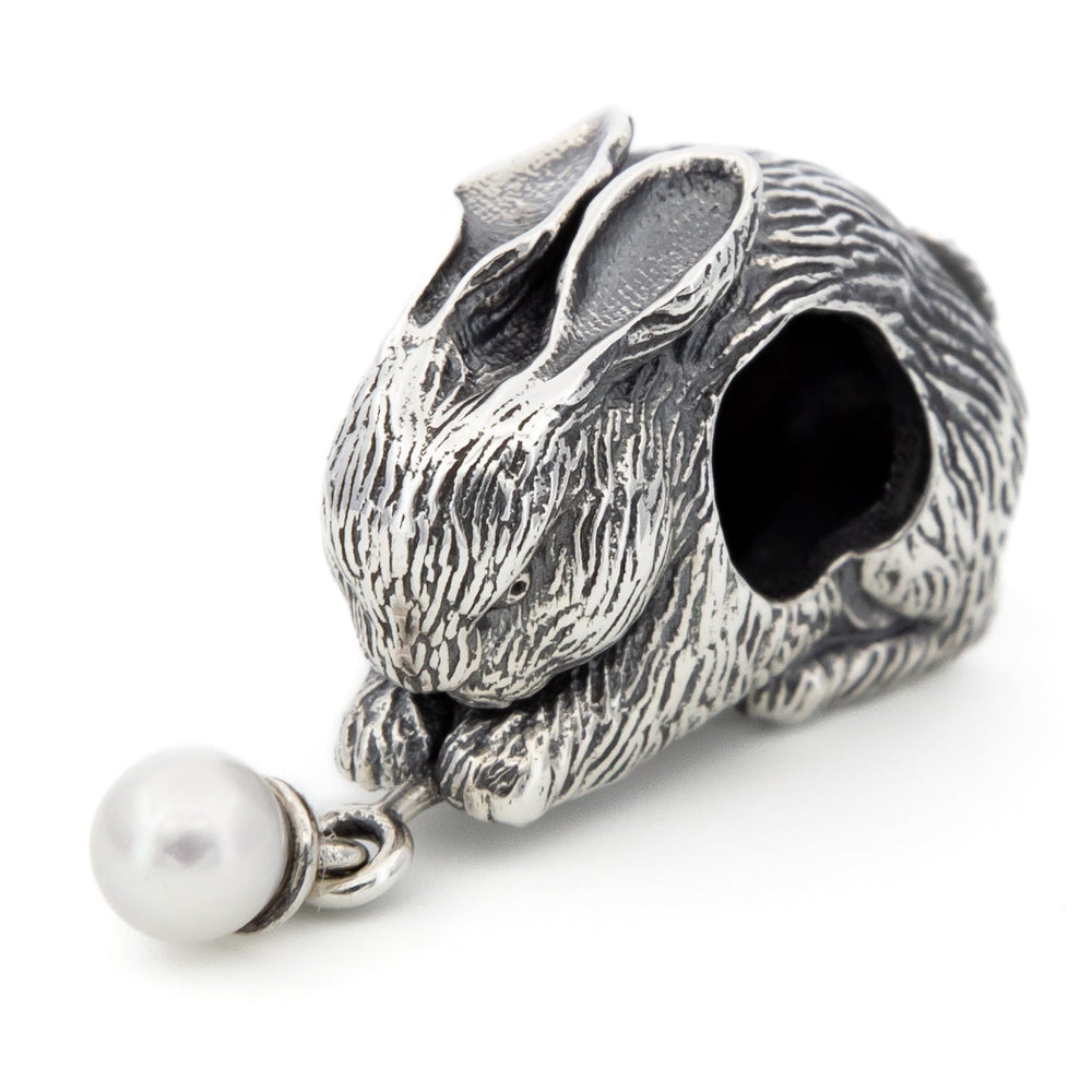 Elfbeads The Gift Of Spring - Pearl sterling-silver; natural-stone Bead by The Alternative Bead. Your official Elfbeads Retailer from Germany