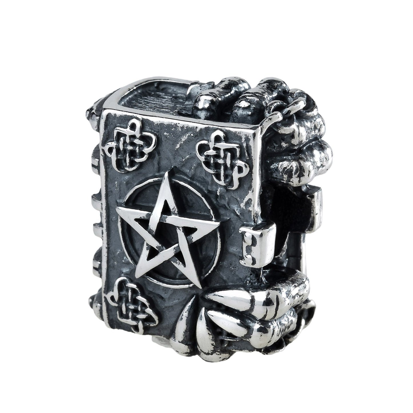 Elfbeads The Necronomicon (S230822) silver sterling-silver Charm - The Alternative Bead official German Retailer. Buy 4 get 5 - free DHL Shipping for all orders above 150€