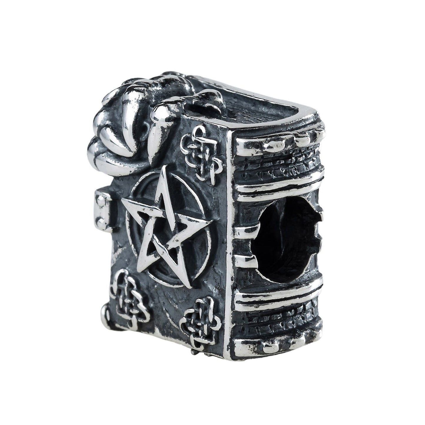 Elfbeads The Necronomicon (S230822) silver sterling-silver Charm - The Alternative Bead official German Retailer. Buy 4 get 5 - free DHL Shipping for all orders above 150€