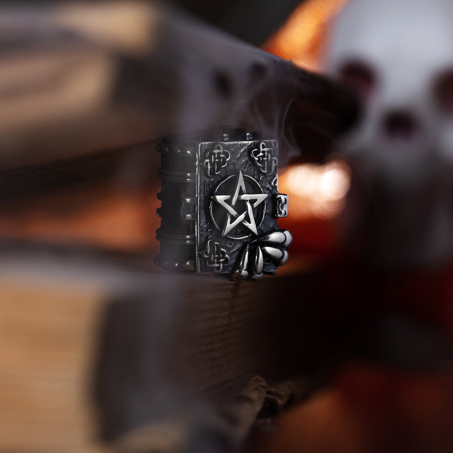 Elfbeads The Necronomicon (S230822) silver sterling-silver Charm - The Alternative Bead official German Retailer. Buy 4 get 5 - free DHL Shipping for all orders above 150€