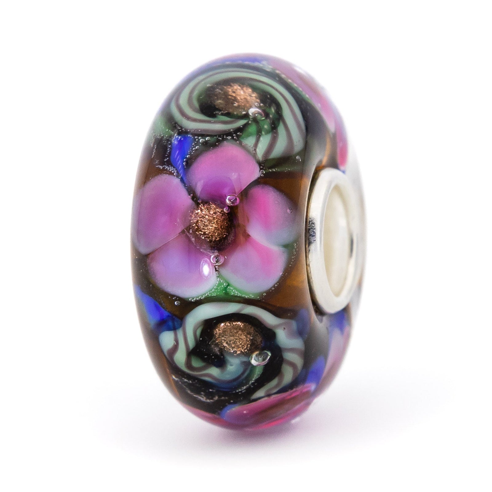 Elfbeads Tropical Fantasy Golddust Flowers  glass Bead by The Alternative Bead. Your official Elfbeads Retailer from Germany