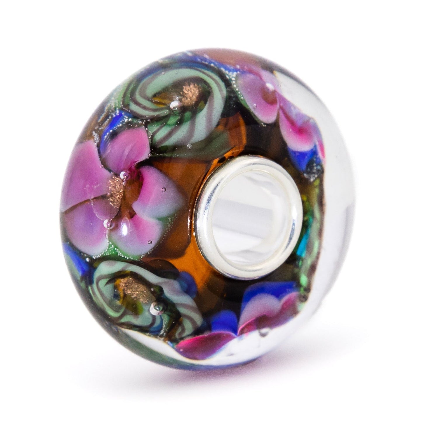 Elfbeads Tropical Fantasy Golddust Flowers (G220610) glass Charm - The Alternative Bead official German Retailer. Buy 4 get 5 - free DHL Shipping for all orders above 150€