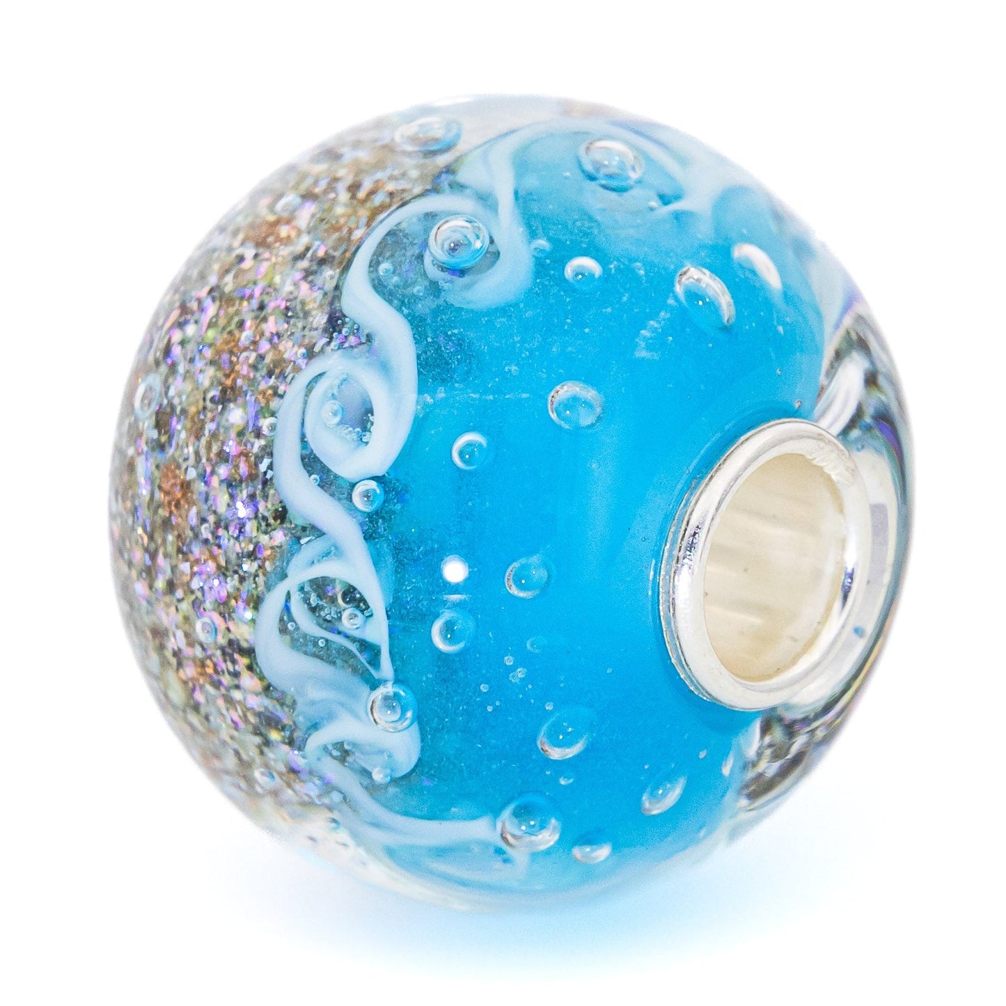 Elfbeads Tropical Waves World glass Bead by The Alternative Bead. Your official Elfbeads Retailer from Germany