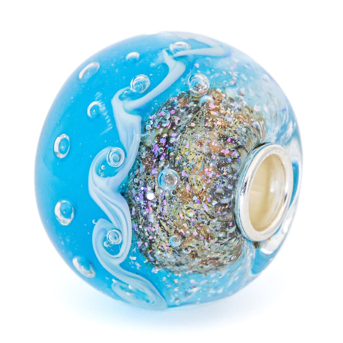 Elfbeads Tropical Waves World glass Charm - The Alternative Bead official German Retailer. Buy 4 get 5 - free DHL Shipping for all orders above 150€