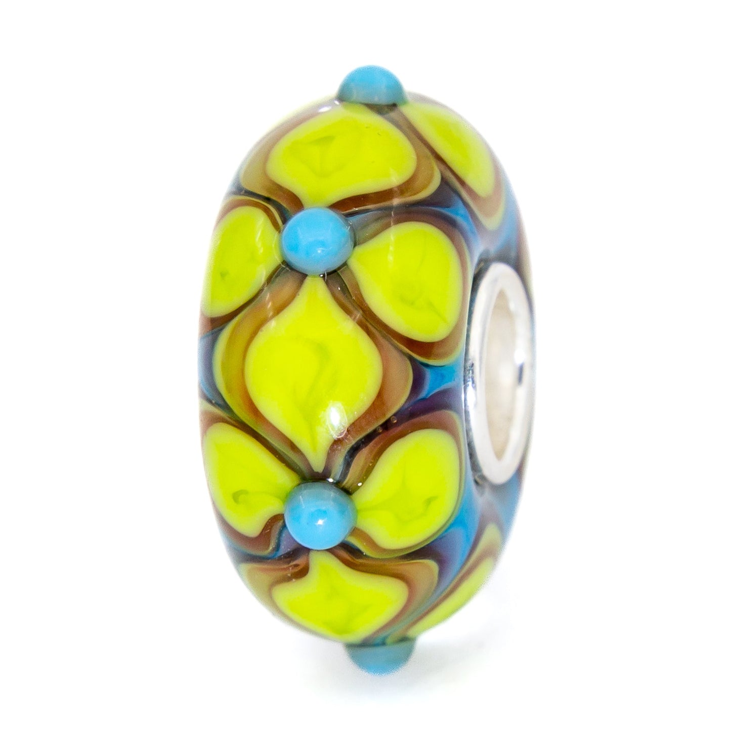 Elfbeads Turquoise Tripetual glass Bead by The Alternative Bead. Your official Elfbeads Retailer from Germany