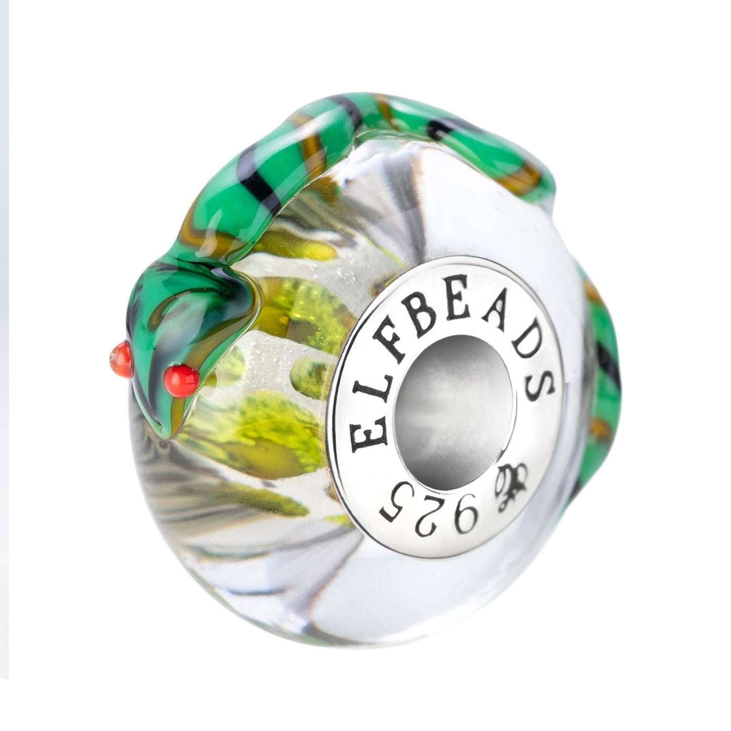 Elfbeads Viper Snake glass Bead by The Alternative Bead. Your official Elfbeads Retailer from Germany