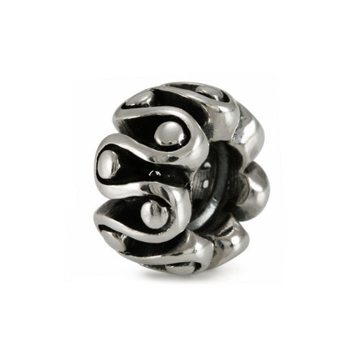 OHM Beads Candy Ribbon (Retired) (WHB029SG) sterling-silver Bead The Alternative Bead