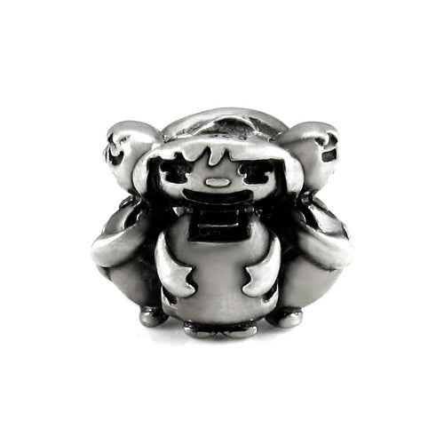 OHM Beads Happy Boys & Girls (Retired) (WHB031) sterling-silver Bead The Alternative Bead