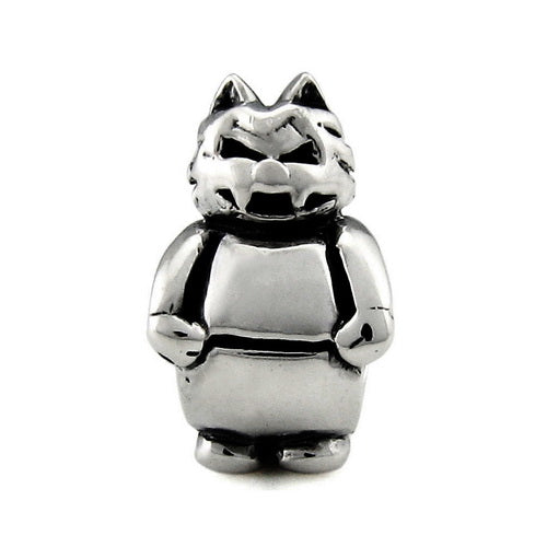 OHM Beads Werewolf (Retired) (WHB079) sterling-silver Bead The Alternative Bead