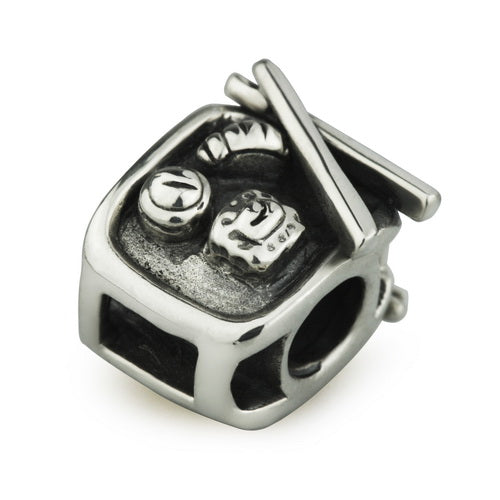 OHM Beads Sushi (Retired) (WHB124) sterling-silver Bead The Alternative Bead