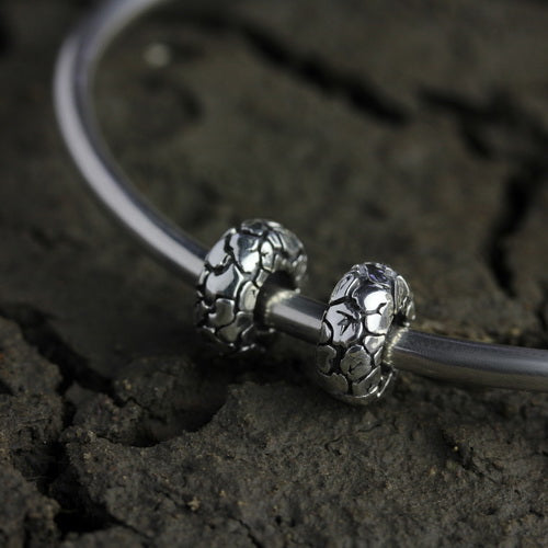 OHM Beads Earth-ish sterling-silver Bead The Alternative Bead