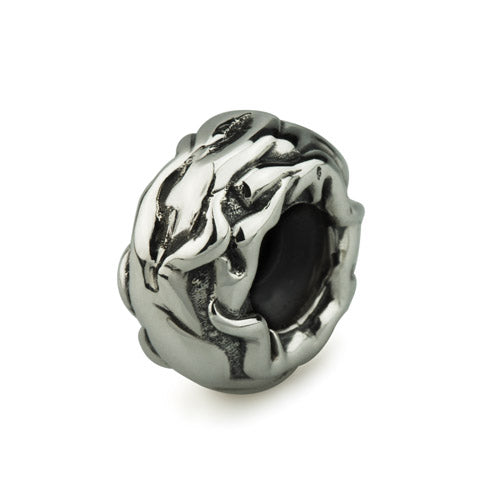 OHM Beads Fire-ish sterling-silver Bead The Alternative Bead